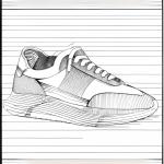 Canvas Custom Shoes Service Synthetic Leather Walking Shoes
