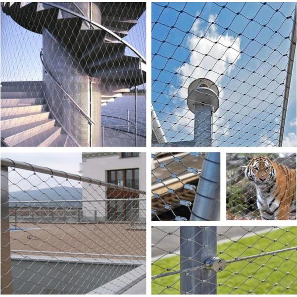 X Tend Stainless Steel Cable Mesh For Balustrade Guardrail Deck Railing