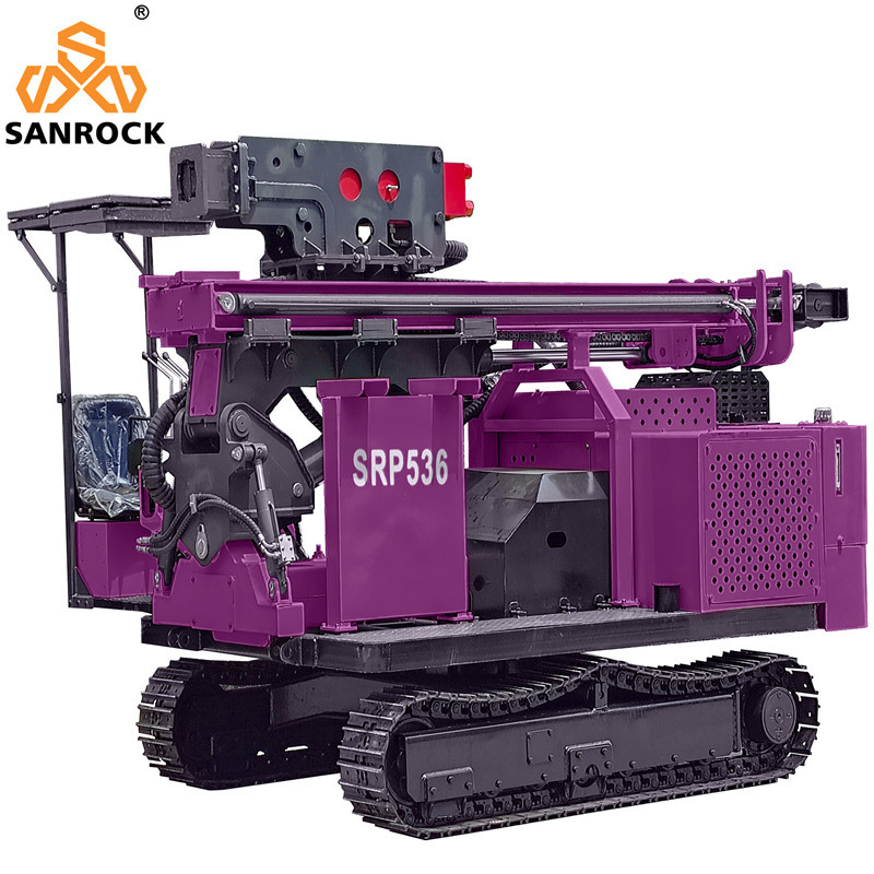 Ground Pile Driver Hydraulic Vibratory Hammer Photovoltaic Solar Pile Driver Machine
