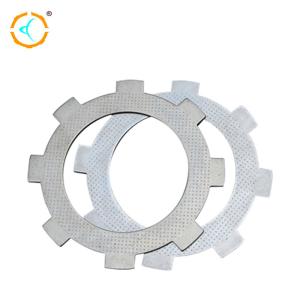 China C70 Silver Steel Clutch Plates , Motorcycle Clutch Friction Disc ISO 9001 Approved wholesale
