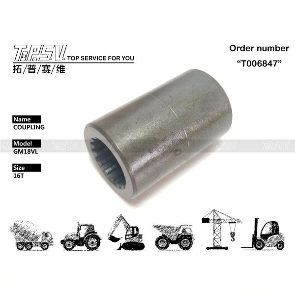 165233A1 Gear Meshing Installation for CX130 Excavator Motor Coupling Pump Parts
