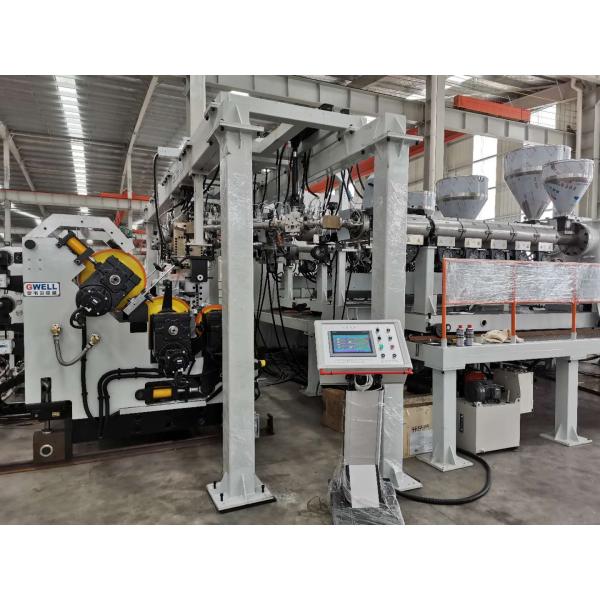 Double Screw PET Plastic Sheet Extruder Line Making Machine