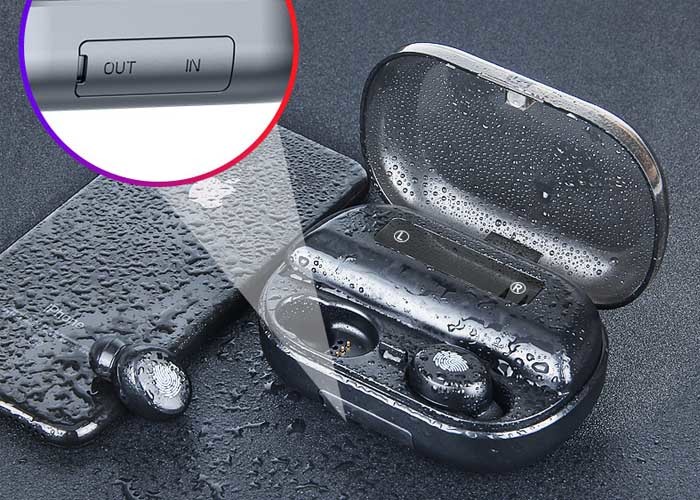 Ideas Phone Holder True Wireless Stereo Earbuds With LED Display Charing Box