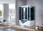 110V / 220V Bathroom Shower Enclosure , Steam Bath Shower Cabin 1400x1100x2150mm