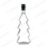 Custom Size Accepted Clear Triangle Shape Glass Crystal Whisky Bottle Packaging