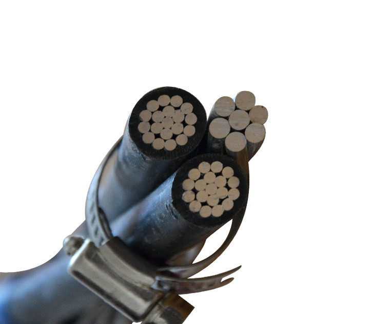 2 Core 4 Core Abc Cable Quadruplex Service Drop Aerial Bunched Cable