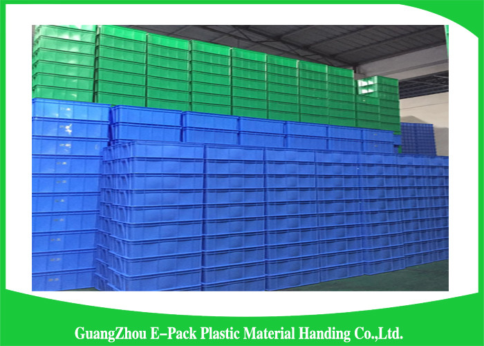Logistics Virgin PP Stackable Plastic Containers , Standard Industrial Storage Bins