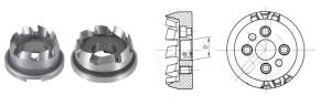 China Arc Tooth Carbide Cutter Tools Cylindrical Wear Resistence wholesale