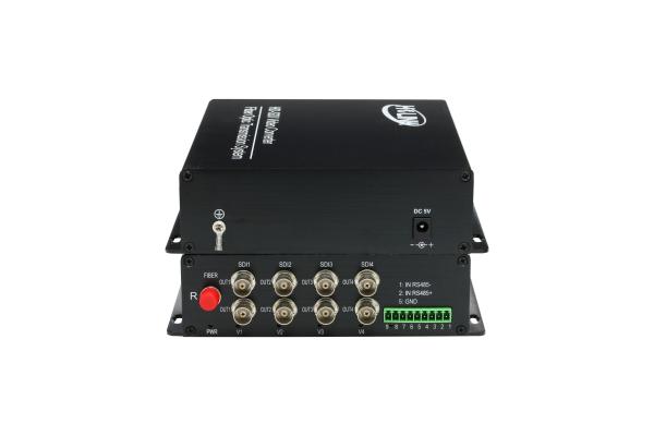Professional video fiber converter HD/SDI Converter DC5V 2A video fiber