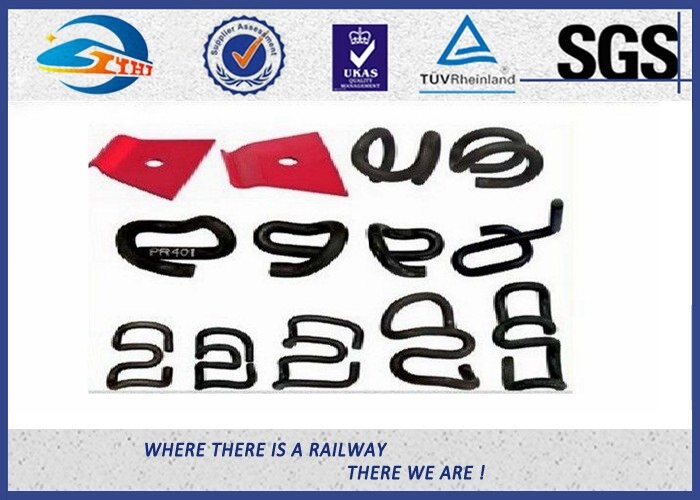 Lacquered Nabla Elastic Rail Clip Special Clamp for Railway Fastenings