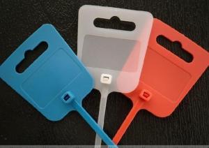 China Large tag hanging hole nylon cable ties wholesale