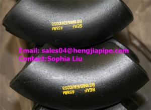 China 90deg butt welded pipe elbow LR &amp; SR wholesale