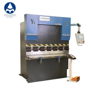 China High Accuracy 63T Hydraulic Press Brake CNC Bending With TP10S wholesale