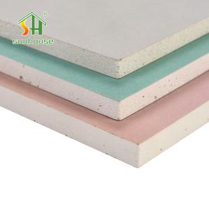 China 15mm Thick Gypsum Sheet Waterproof Tapered Edge 1220mm X 2440mm wholesale
