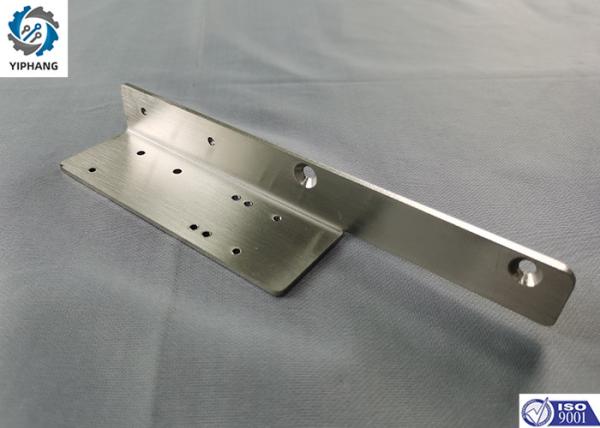 Brushed Finish SS316L Stainless Steel Sheet Metal Fabrication Custom Bracket OEM