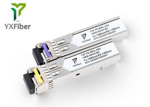 China Hot Pluggable 80KM 155M SFP 1490nm 1550nm BIDI SFP Module wholesale
