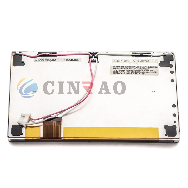 Original Sharp 6.5 inch LQ065T5GG63 LCD Display Screen Assembly For Car GPS Auto Parts