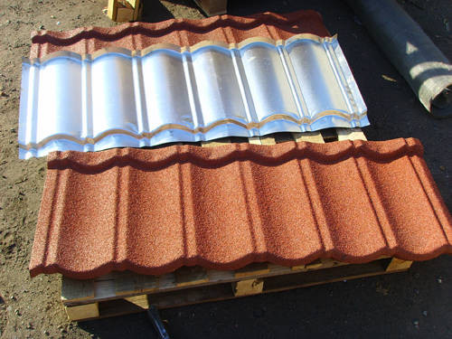 Elite Tile South Africa Tile 1700*420 AZ100 Stone Coated Roofing Tiles 50years Warranty Roof Materials