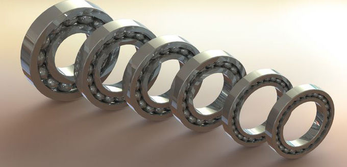 Forklift Attachment Deep Groove Ball Bearing , High Speed Single Row Ball Bearing