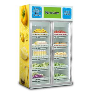 China refurbished combo vending machine with card reader Multidoors 1000W wholesale