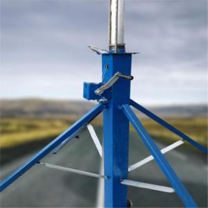 China Lightweight Push Up Aluminum 6063 Portable Telescopic Mast wholesale