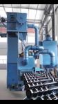 Roller Conveyor Shot Blasting Machine Protected By Wear Resistant Shields
