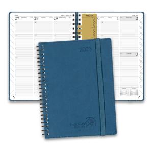 China Metal O Wire Softcover Spiral Planner 2023 Customization Yearly Agenda wholesale