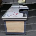 85CM 2000MM Supermarket Checkout Counter SS Retail Cash Register