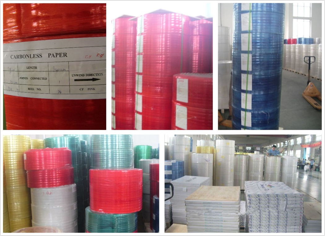 Office Paper Roll CF/CFB/CB Carbonless Paper for Clear and Legible Copies
