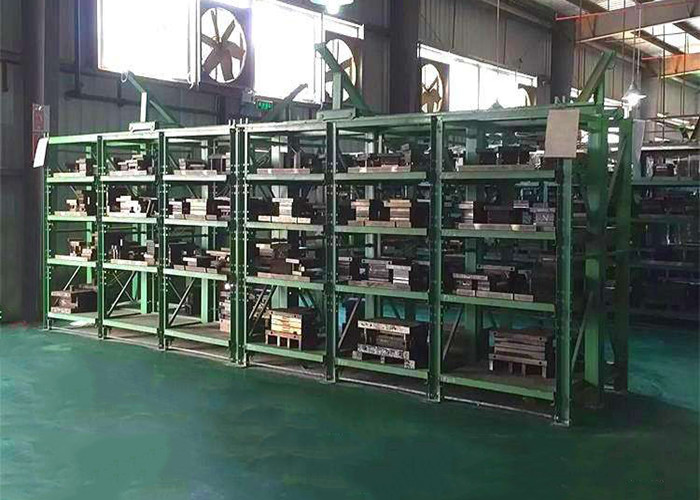 Anti Corrosion Q235b Material 4 Tier Mould Storage Racks For Warehouse