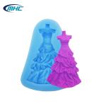 Silicone Baking Utensils Handmade Diy Sustainable Dress Shape Cake Decorating