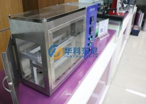 China 90° Burner Angle Electronic Horizontal Flammability Testing Equipment wholesale