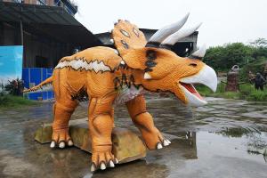 China Interactive Electric Realistic Dinosaur Model For Theme Park / Shopping Mall wholesale