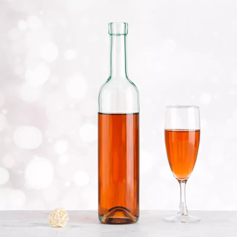 Base Material glass 500ml 700ml 750ml Glass Whisky Bottle Vodka Bottle for Cosmestic