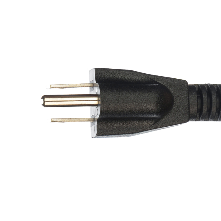 Customized ETL 3 Prong American Power Cord ETL1ft Flat Head Extension Cord PVC Jacket 3X16AWG 7a 125v 2 Prong Figure 8