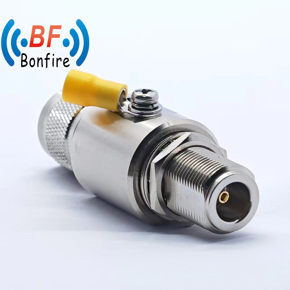 DC-6000MHz RF Arrester Coaxial Lightning Surge Arrester Nm to NF