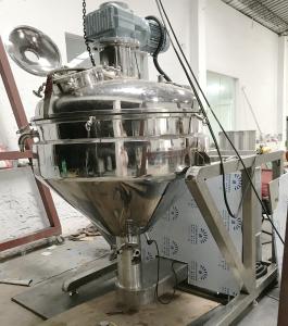 China Mixing Vacuum Emulsifier Electric Heating Chocolate Mixing Tank 380V wholesale