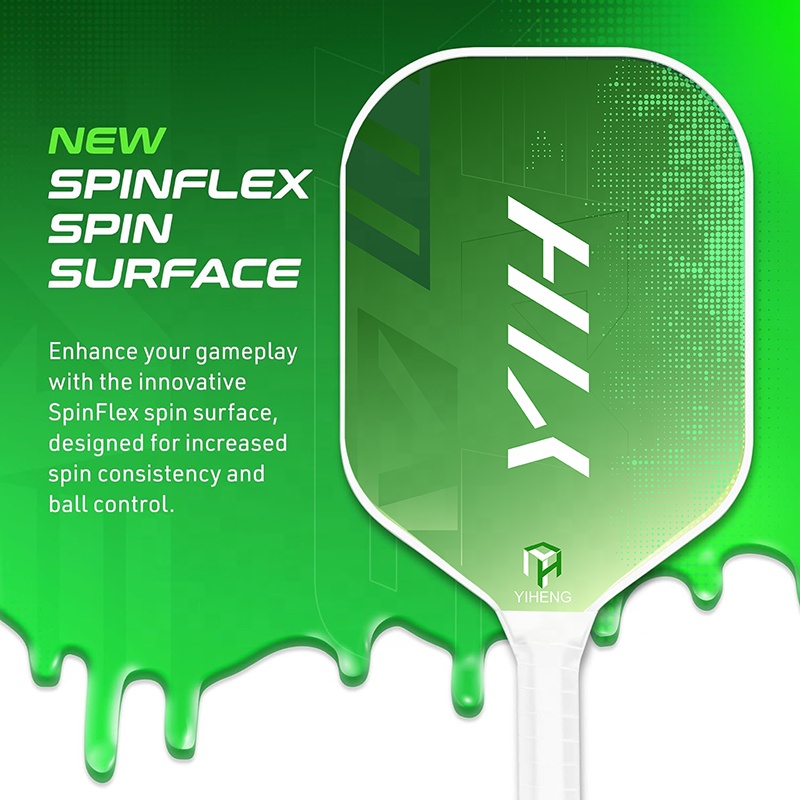 Thermoformed Head to Handle Graphite Pickleball Paddle for Precision and Durability