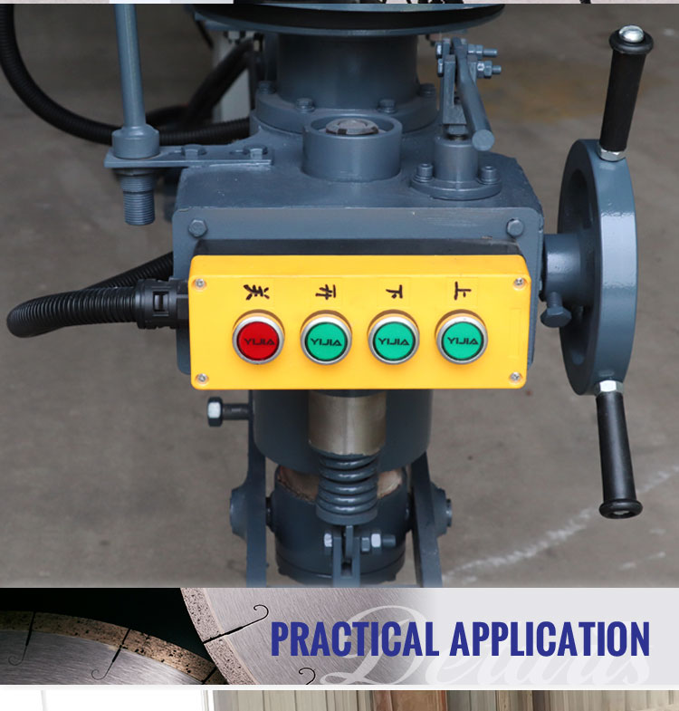 Stone Slab Polishing Machine 2600mm Radius Blue 1 Set for Voltage 380v Granite Grinding