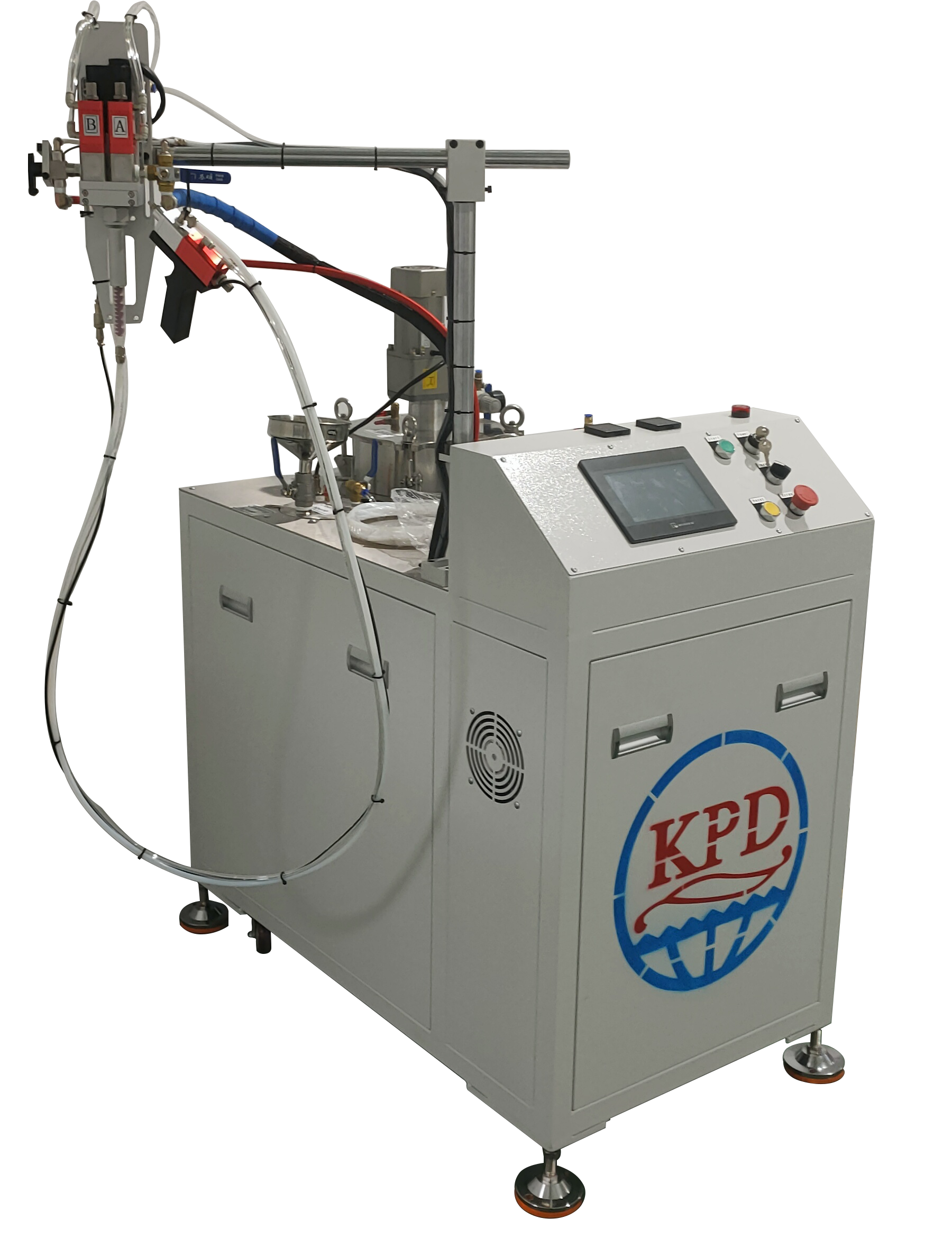 Standalone 2 Component Silicone Grease Glue Dispensing Machine for Electronic Potting