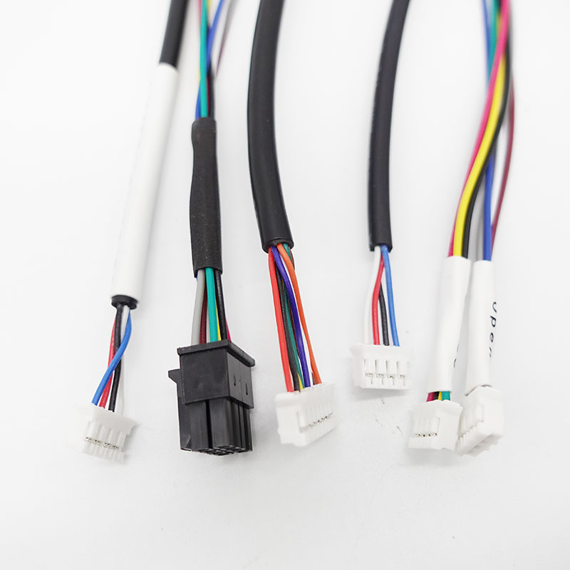 Custom Wire Harness Cable Assembly for Molex Connector White OEM 10-15 Days Lead Time