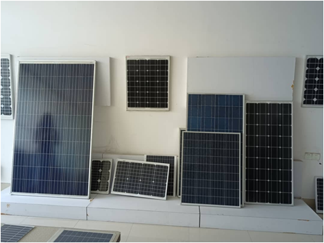 Home Electricity Monocrystalline 550w Solar Panel Ground Mounting