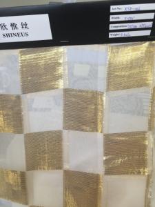 China silk/metallic clipped jacquard wholesale