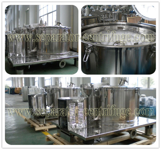 Batch Operate Food Centrifuge PPBL Bag Lifting Soya Meal Centrifuge Basket Centrifuge