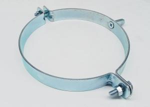 China 160mm Galvanized Pipe Clamp Split Ring Bolt Hanger Hoop wholesale
