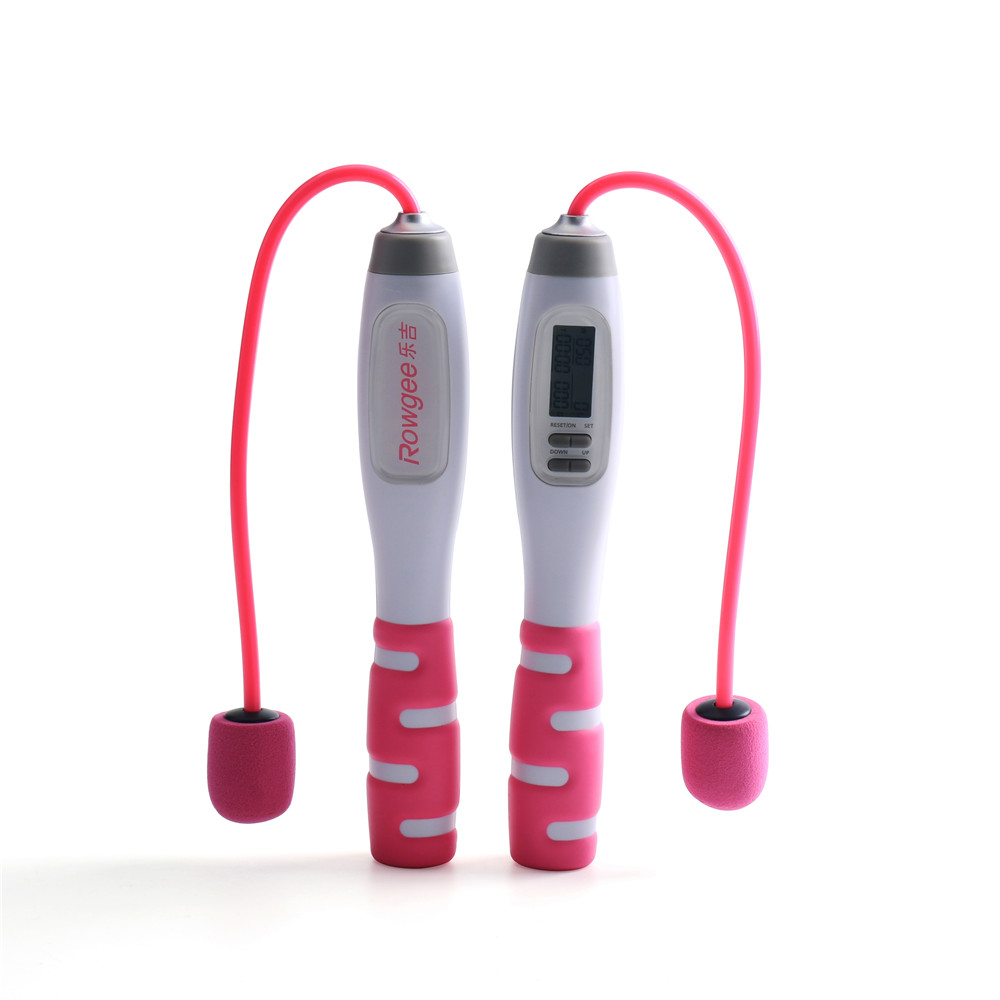 OEM Cordless Digital Jump Rope Calories Calculation Battery Operated Skipping Rope