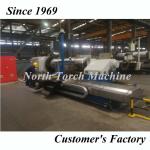 Horizontal Metal Lathe Machine Heavy Duty For Turning 40T Weight
