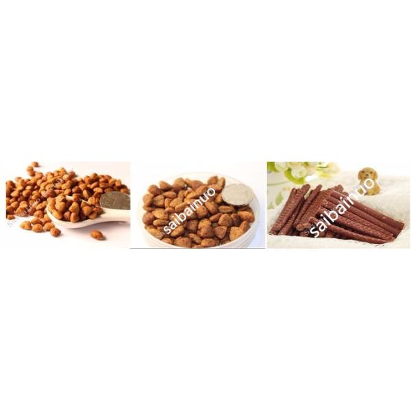 2-3t/H Dry Pet Food Processing Line Adopts Corn Flour Raw Materials