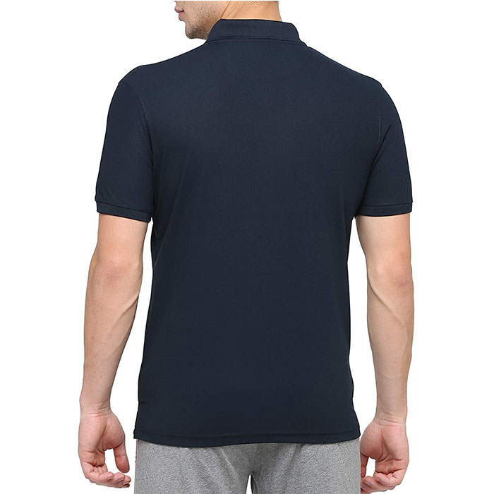 Slim Fit Office Polo Shirt For Men Short Sleeve 100 Cotton Fashion Anti - Pilling