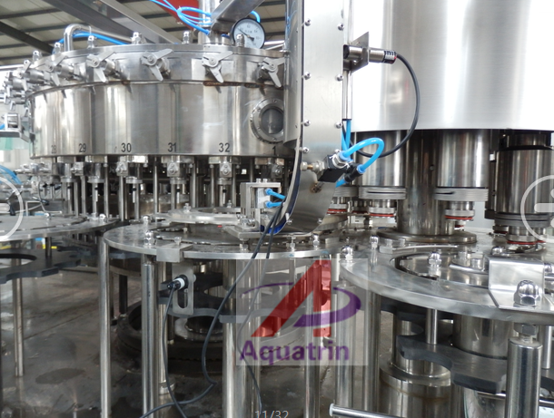 15000bph 7.5KW Carbonated Beverage Filling Machine Energy Drink Production Line